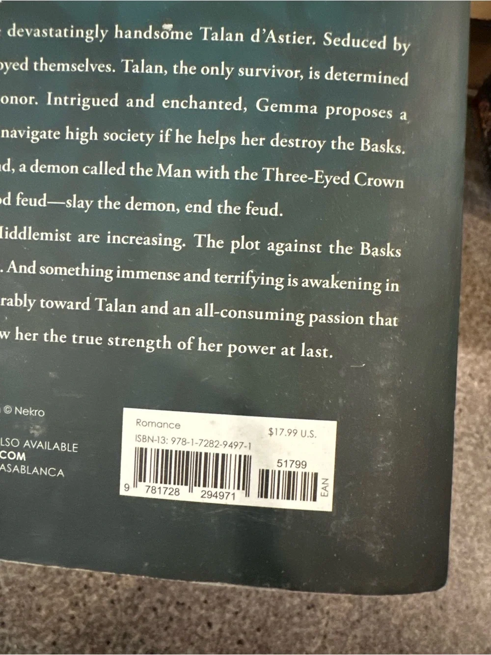 A Crown of Ivy and Glass - Blue Paperback